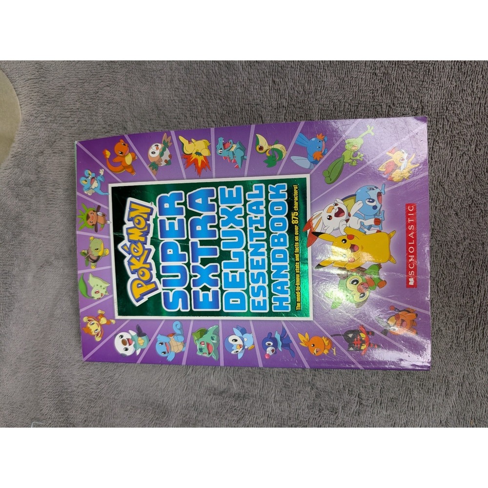 Pokémon Super Extra Deluxe Essential‎ Handbook - Over 875 Characters
